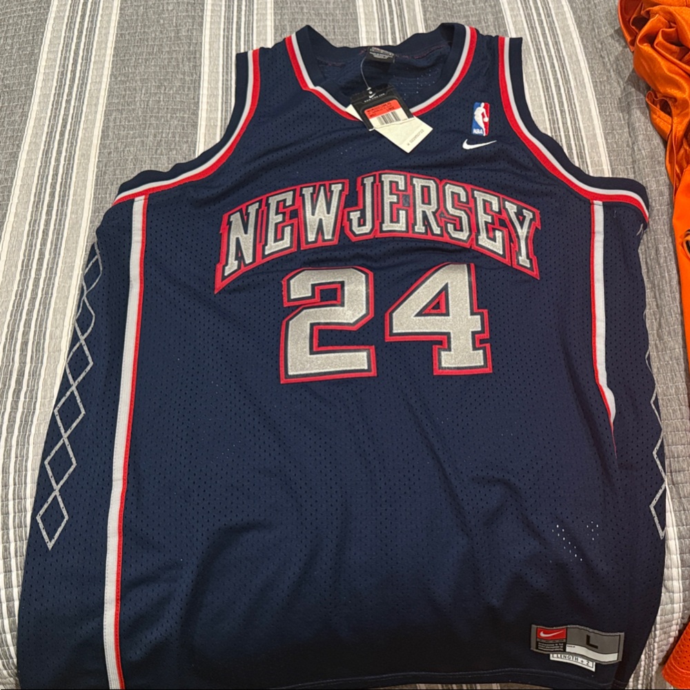 Nike New Jersey Nets Navy Jersey